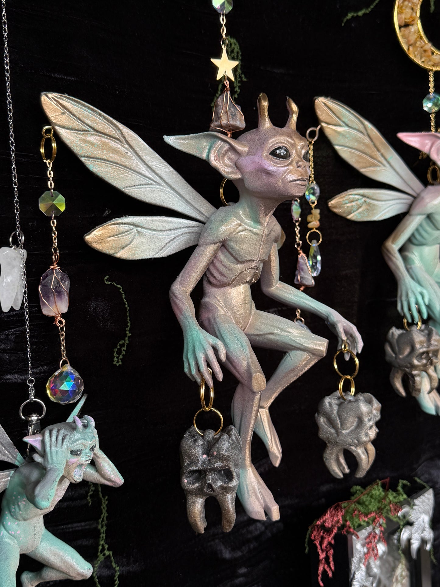 WILLOW - Amethyst Moon Tooth Fairy Creature