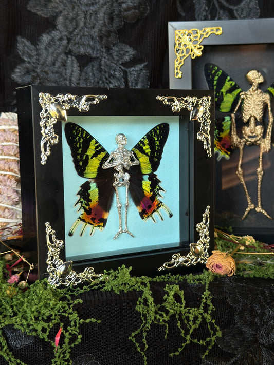 BLUE HYDRANGEA FAIRY- Mother of Hades Dead Fairy Frame