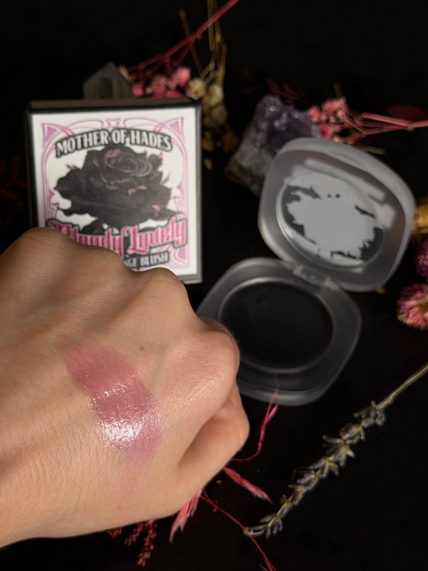 BLOODY LOVELY COLOUR CHANGE BLUSH - Mother of Hades Cream Colour Change Blush
