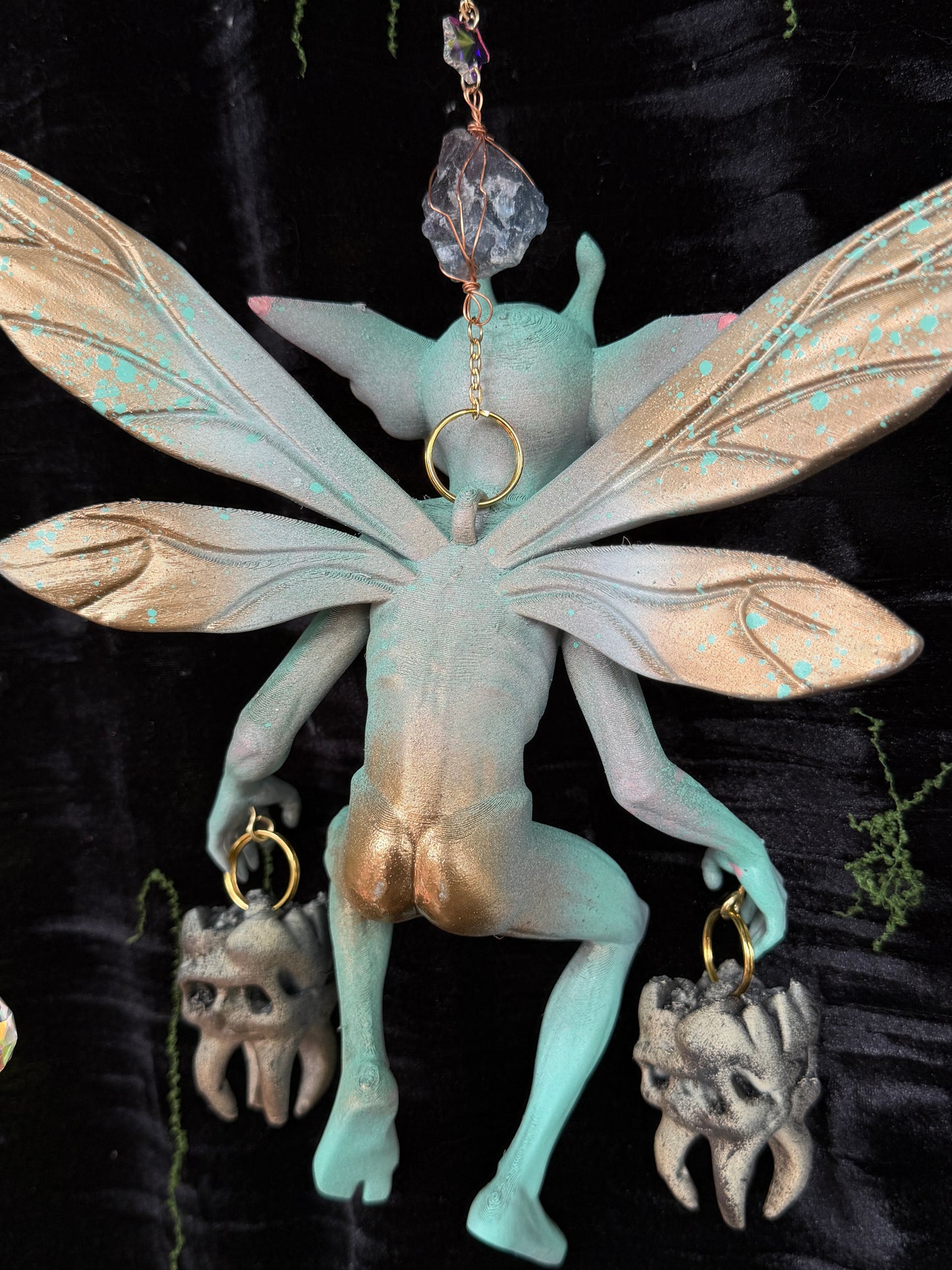 THE TINKERA - Fluorite Moon Tooth Fairy Creature
