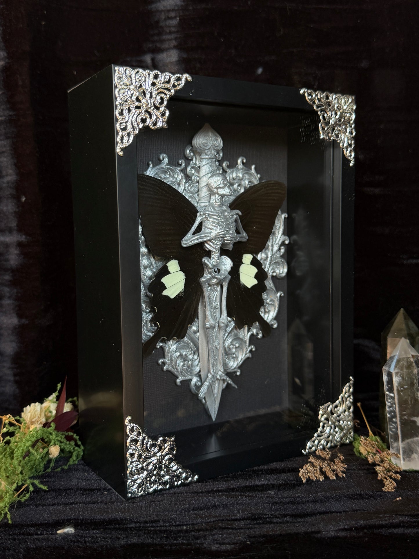 BY THE SWORD FAIRY - Mother of Hades Dead Fairy Frame
