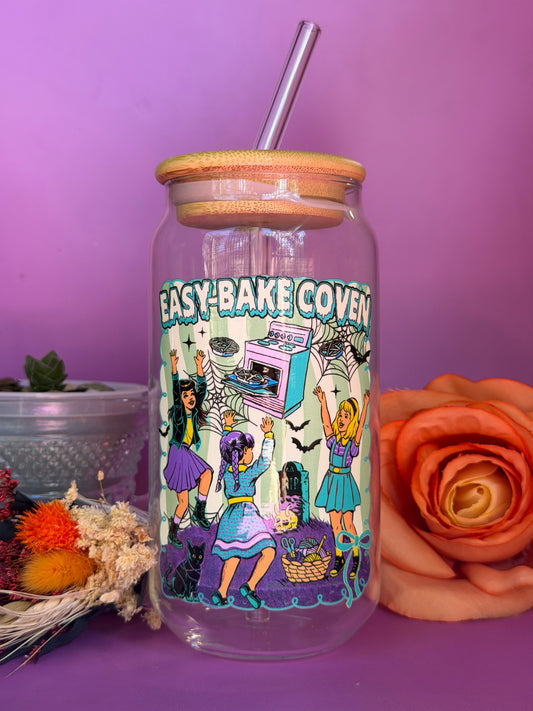 EASY BAKE COVEN - Glass Latte Drink Cup