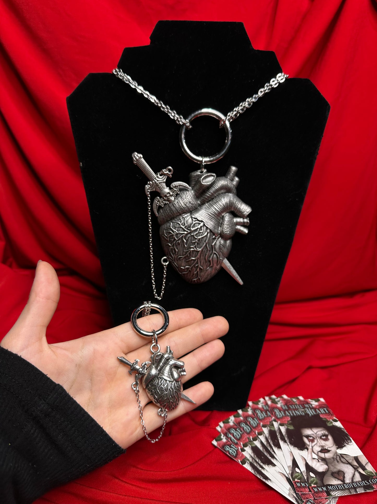 HOLY LOVE FOOL Mini - Mother of Hades Cast Necklace