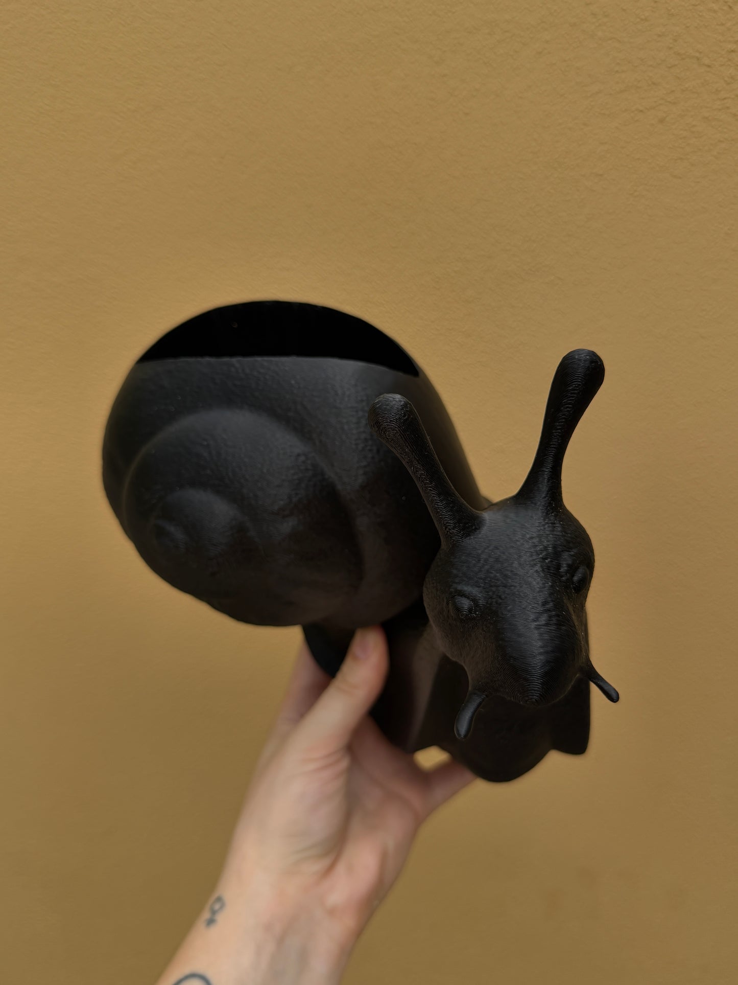 Speedy the Snail Wall Planter - 3D Printed Wall Planter