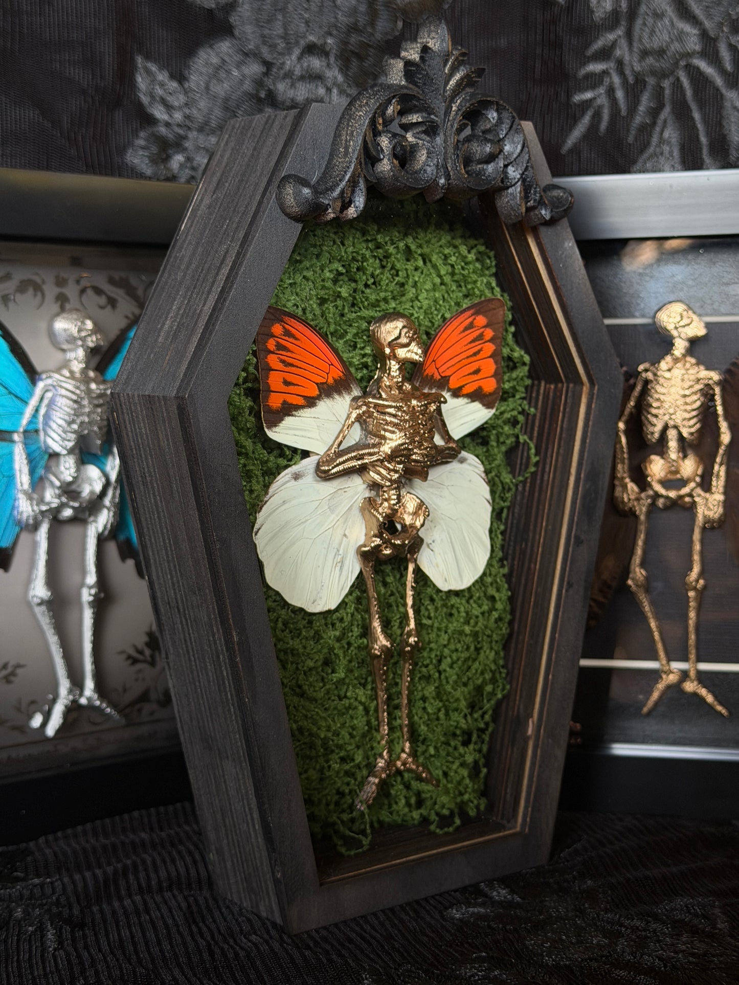 ORANGE TIP FAIRY - Mother of Hades Dead Fairy Coffin Frame
