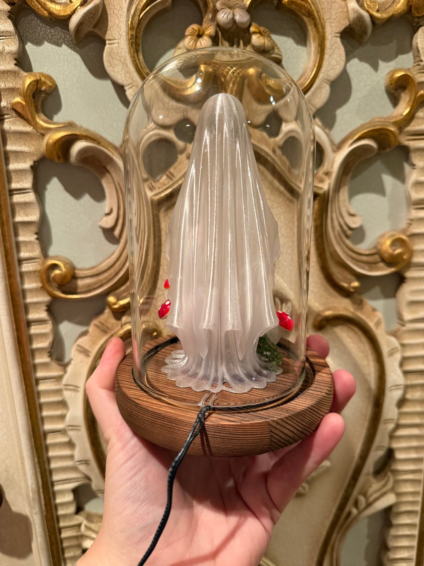FRIGHT LIGHT - ghost in a jar night light / lamp